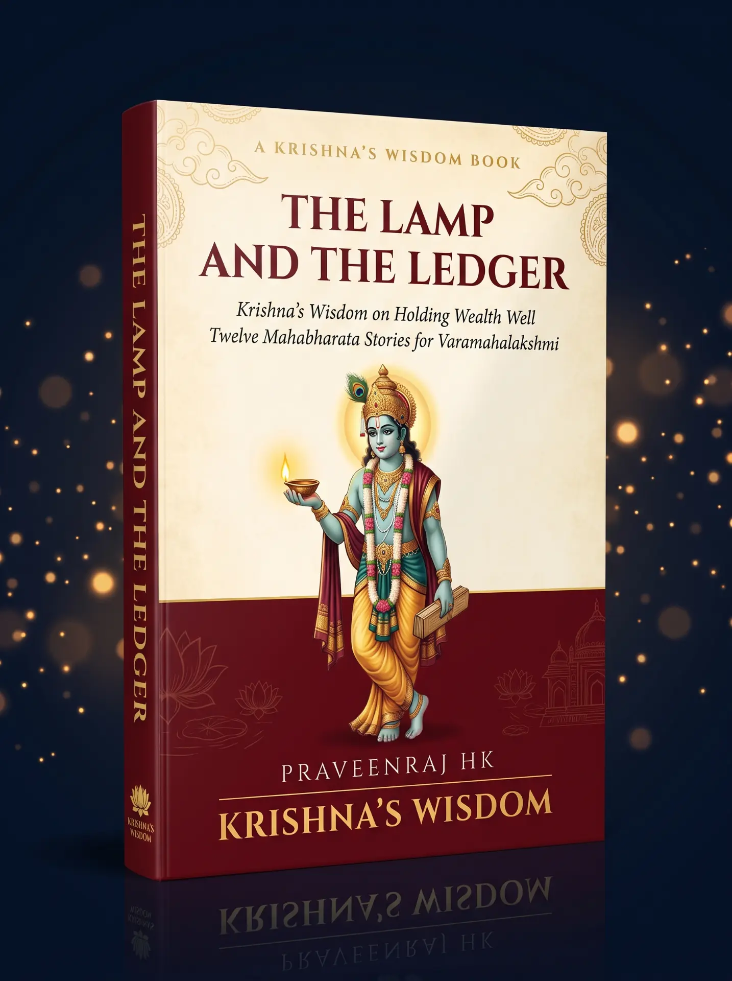 Cover of The Lamp and the Ledger, an ebook by Praveenraj HK